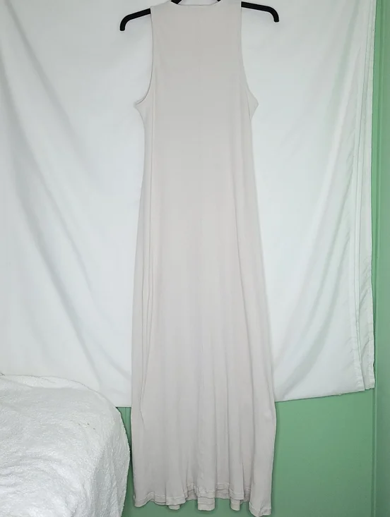 JAMES PERSE Ribbed Tank Maxi Dress Size 2 - Picture 8 of 8